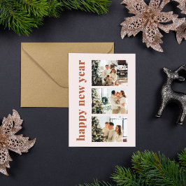 Cartão de Boas Festas de Ano Novo