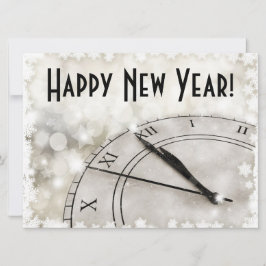 Cartão de Boas Festas de Ano Novo