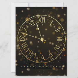 Cartão de Boas Festas de Ano Novo