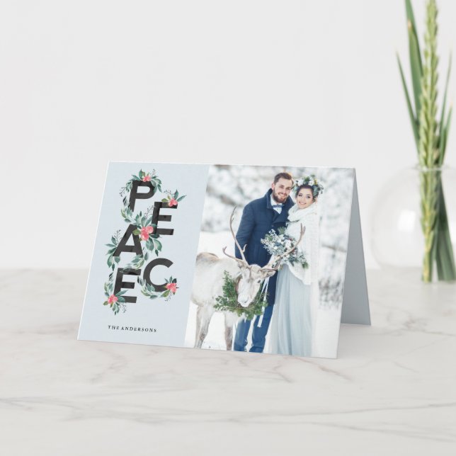 Cartão de Boas Festas de Holiday Berries (Frente)