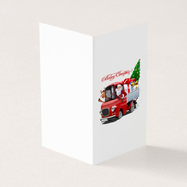 Cartão de Boas Festas de Natal (Exterior)