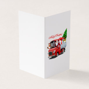 Cartão de Boas Festas de Natal