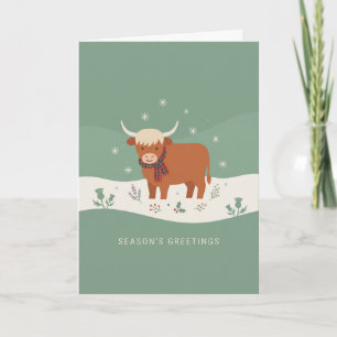 Cartão de Boas Festas de Natal da Vaca das Terras