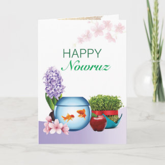 Cartão de Boas Festas de Nowruz