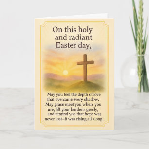 Cartão de Boas Festas de Páscoa