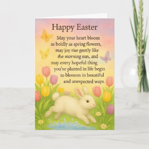 Cartão de Boas Festas de Páscoa