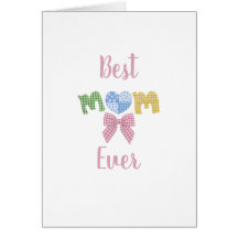 Cartão de Boas Festas de Patchwork para o Dia das 