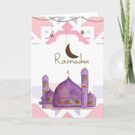 Cartão de Boas Festas de Ramadan
