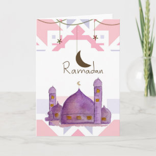 Cartão de Boas Festas de Ramadan
