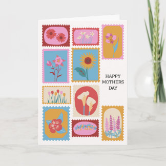 Cartão de Boas Festas do Dia das Mães