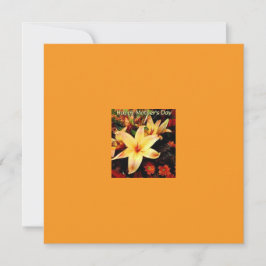 Cartão de Boas Festas do Dia das Mães