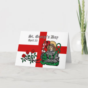 Cartão de Boas Festas do Dia de São Jorge (Versão