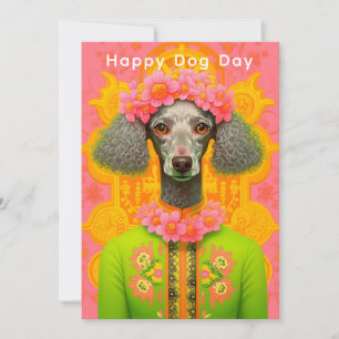 Cartão de Boas Festas do Dia do Cachorro – Diverti