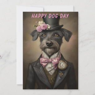 Cartão de Boas Festas do Dia do Cachorro – Humorís