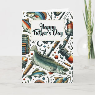 Cartão de Boas Festas do Dia dos Pais de Férias de