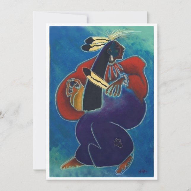 Cartão de Boas Festas do Sol das Mães (Frente)