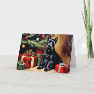 Cartão de Boas Festas Dobrado