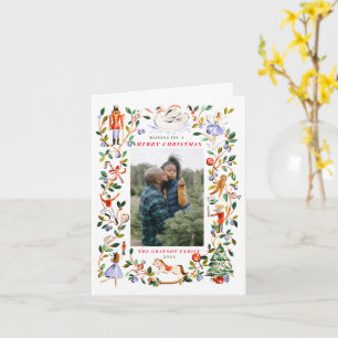 Cartão de Boas Festas Dobrável