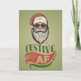 Cartão de Boas Festas Dobrável Personalizado do Pa