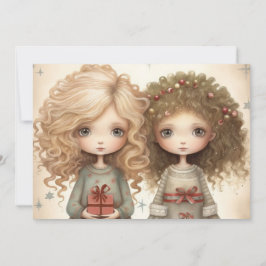 Cartão de Boas Festas Espalhando Alegria