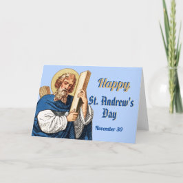 Cartão de Boas Festas Genérico do Dia de São André