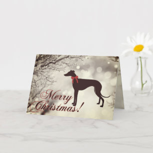 Cartão de Boas Festas Greyhound