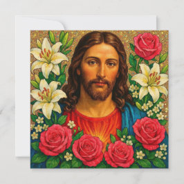 Cartão de Boas Festas Jesus.