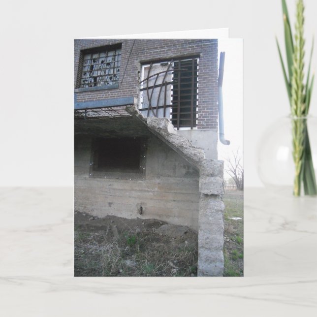 Cartão de Boas Festas "Lowertown Depot Drop-Off" (Frente)