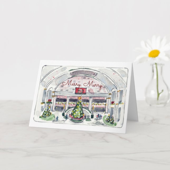 Cartão de Boas Festas na Cidade (Planta pequena)