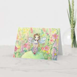 Cartão de Boas Festas Pequena Fada Chloe