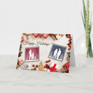 Cartão de Boas Festas Personalizável
