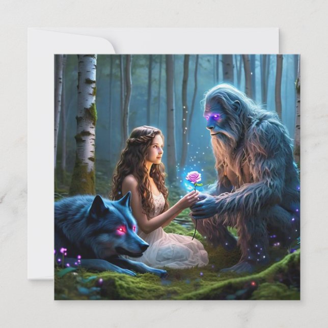 Cartão de Boas Festas Plano (Frente)