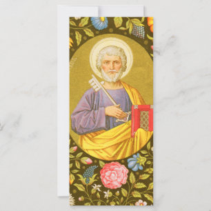 Cartão de Boas Festas St. Pedro o Apóstolo (PM 07)
