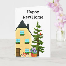 Cartão de Boas-Vindas à Nova Casa