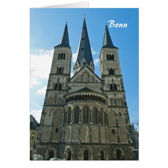 Cartão de Boas-Vindas da Minster (Frente)