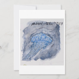 Cartão de Boas-Vindas de Água-Viva