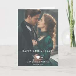 Cartão de Boas-Vindas de Aniversário de Casamento