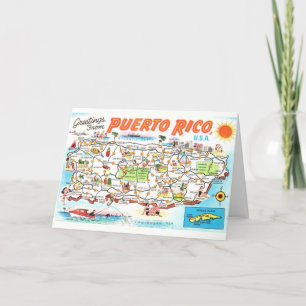 Cartão de Boas Vindas de Porto Rico
