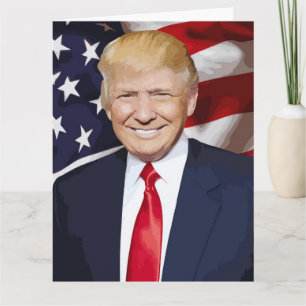 CARTÃO DE BOAS-VINDAS DE RECUPERAÇÃO DE DONALD TRU