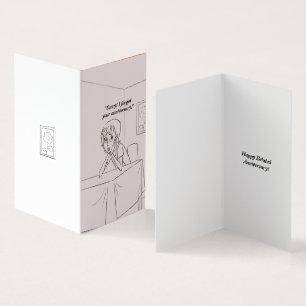 Cartão de boas-vindas do feliz aniversário de aniv