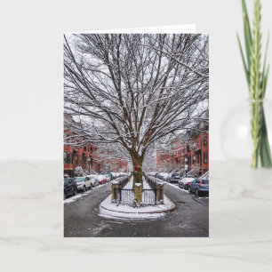 Cartão de boas-vindas do sudeste de Boston