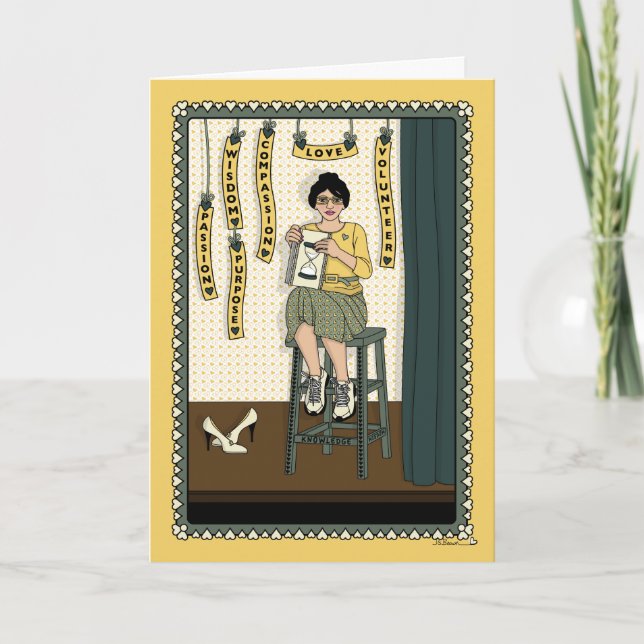 Cartão de Boas Vindas do Terceiro Ato (Frente)