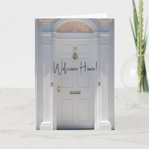 Cartão de Boas-Vindas Dobrável