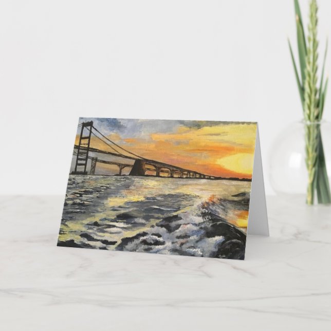 Cartão de Boas-Vindas em Branco de Annapolis Maryl (Frente)