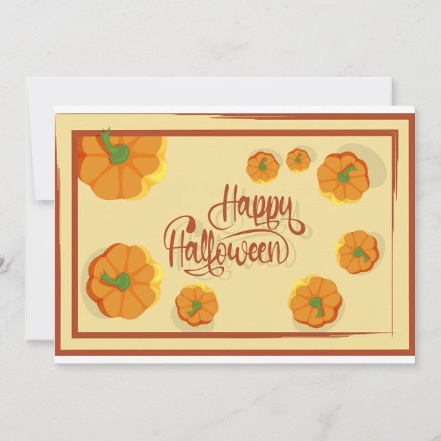 Cartão de boas-vindas em formato feliz (Frente)