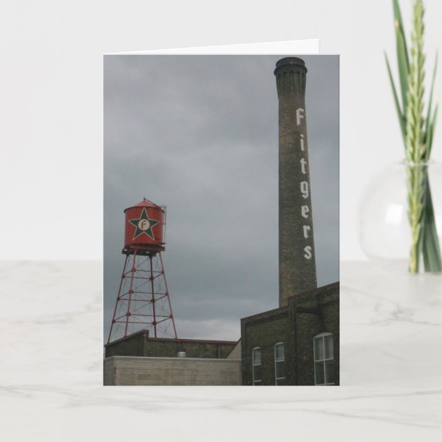 Cartão de Boas Vindas "Fitgers" (Frente)