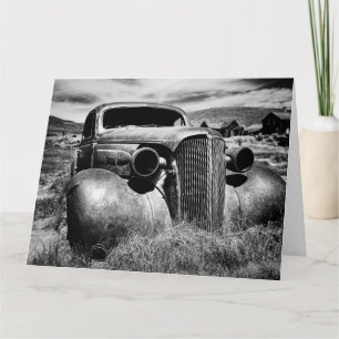Cartão de Boas-vindas - Foto Preto e Branco da Amé