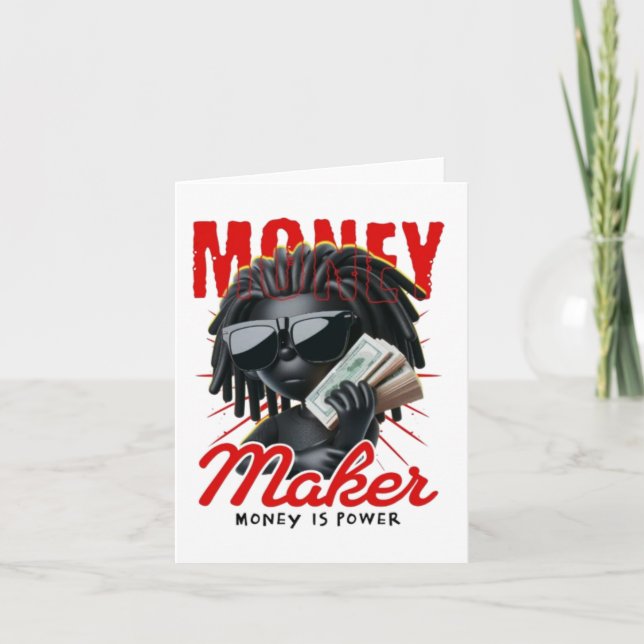 Cartão de Boas-Vindas Gorilla Money Maker - Sucess (Frente)