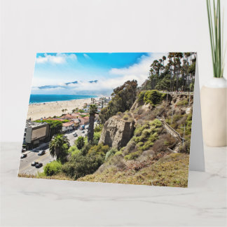Cartão de Boas-Vindas Jumbo SANTA MONICA CLIFFS
