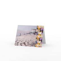 Cartão de Boas-Vindas Malibu Orchid Trim Surf